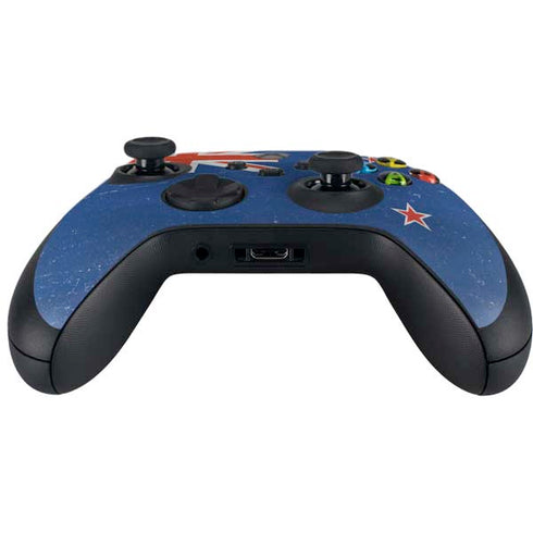 New Zealand Flag Distressed Xbox Series X Controller Skin